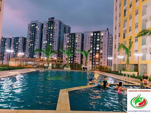 Hồ bơi City Gate ứng dụng công nghệ lọc nước Ozon